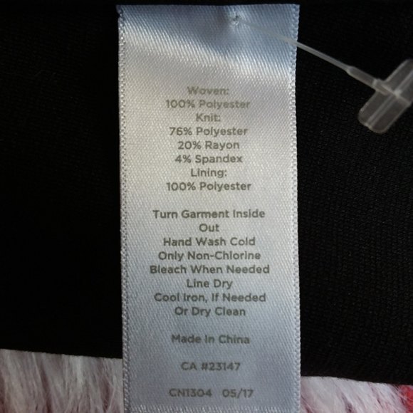 RSVP by Talbots Black Fringe Front Top S - Picture 6 of 7